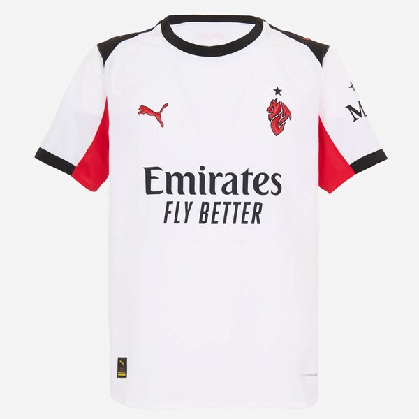 Thailande Maillot AC Milan Exterieur 2025-26